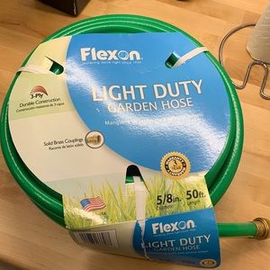 Brand new garden hose.